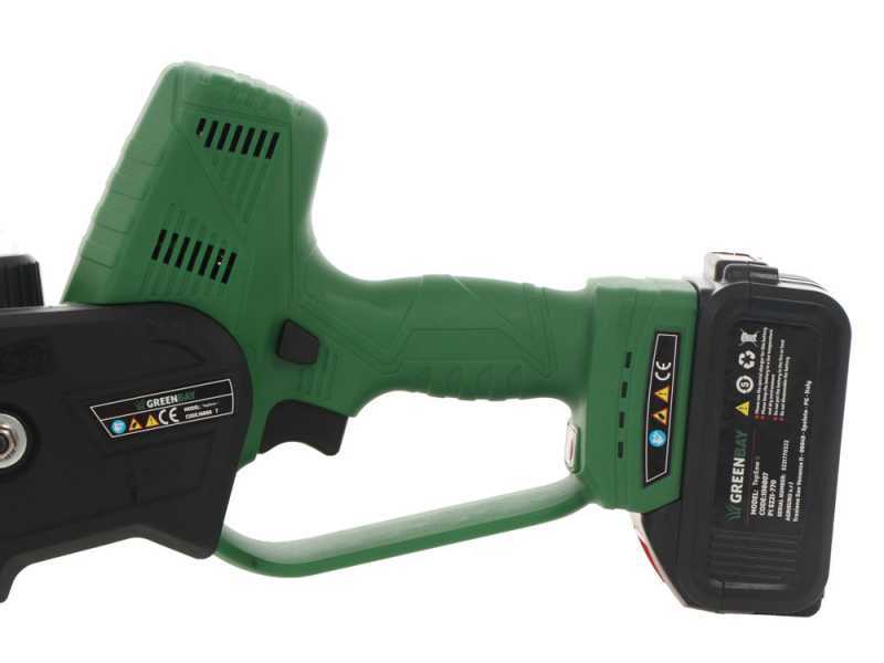 GreenBay TopSaw 8 Battery-powered Pruner - 2 x 21 V - 4Ah batteries