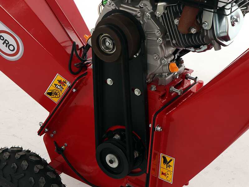 GeoTech PRO PCS 90 L - Professional petrol garden shredder - Loncin G270F engine