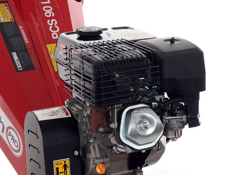 GeoTech PRO PCS 90 L - Professional petrol garden shredder - Loncin G270F engine