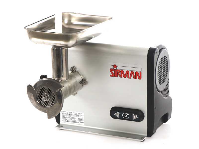 Sirman TC 22 Dakota Electric Meat Mincer - Removable Grinding Unit in Aluminium and Stainless Steel - Single-phase - 750 Watt