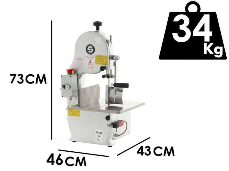 Savioli 200 Anodised Bone Bandsaw - Blade 1520 - Three-Phase - Band Saw