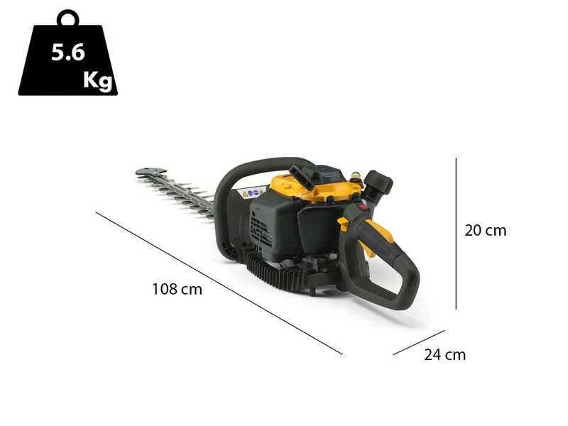 Stiga HT 525 hedge trimmer with 2-stroke engine - 60 cm blade