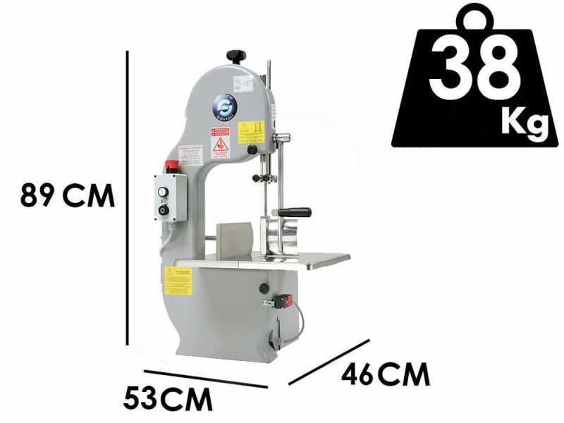 Savioli 220 Painted Bone Bandsaw - Blade 1830 - Three-Phase - Band Saw