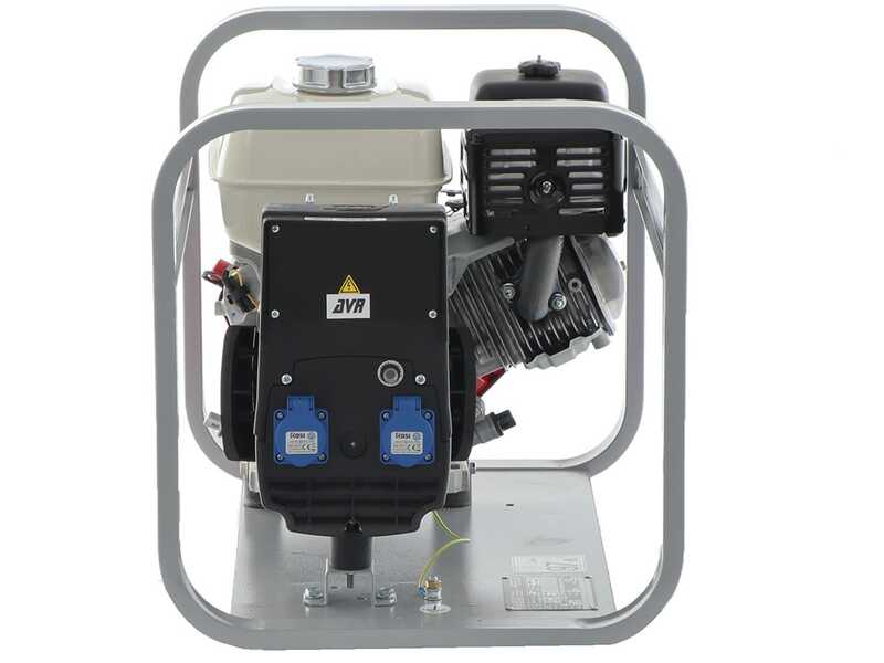 MOSA GE 5000 HBM AVR- 4.5 kW Petrol Power Generator with AVR Panel - DC 3.6 kW Single phase