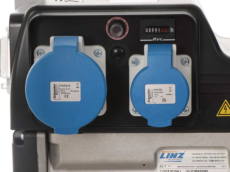 MOSA GE 7000 HBM - 6 kW Petrol Power Generator with AVR Panel - DC 5 kW Single-phase
