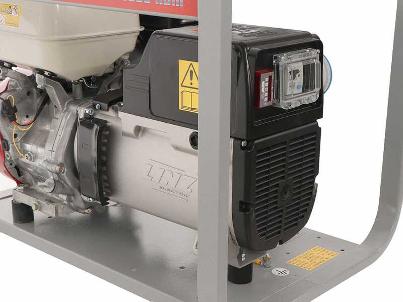 MOSA GE 7000 HBM - 6 kW Petrol Power Generator with AVR Panel - DC 5 kW Single-phase