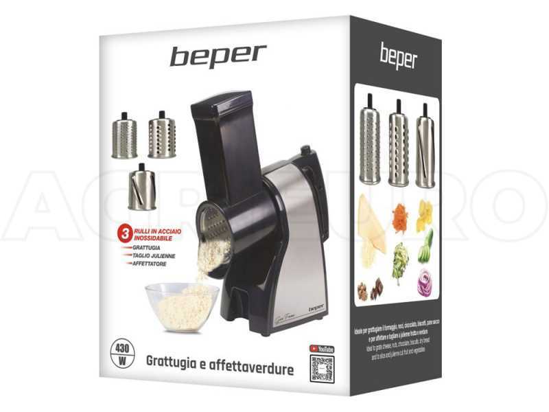 Beper BP 400 - Electric Vegetable Slicer/Grater - 430W 