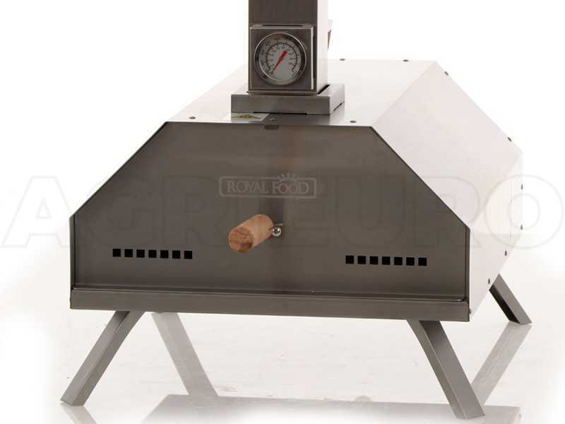 Royal Food CHIPSY 13 - Wood Pellet Pizza Oven - Cooking Capacity: 1 Pizza