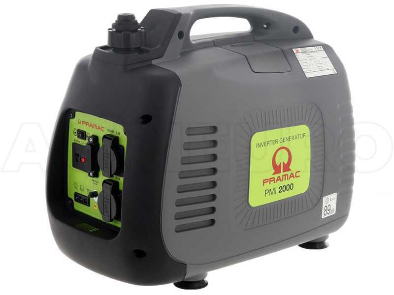 Pramac PMi2000 - 1.9 kW Portable Silenced Inverter Power Generator - DC 1.7 kW Single-phase