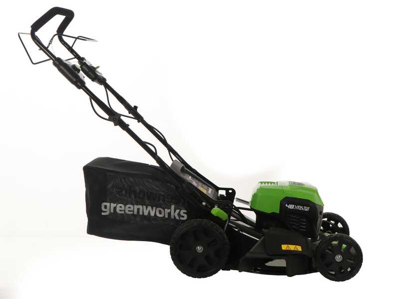 Greenworks 48v cordless 46cm self propelled lawn mower 2025