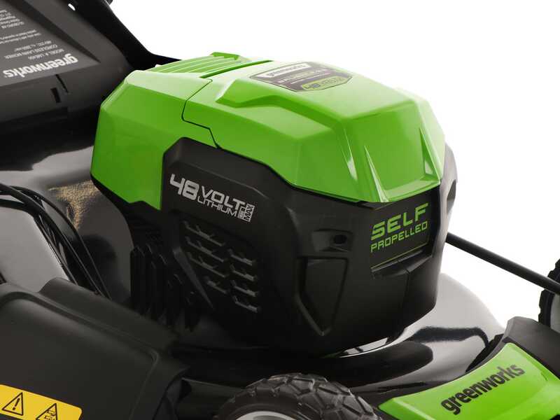 Greenworks GD48LM51SP  48V Battery-powered Self-propelled Lawn Mower - 51 cm Cutting Width