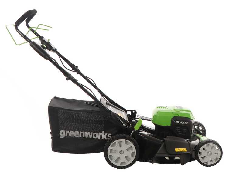Greenworks GD48LM51SP 48V Battery powered Self propelled Lawn Mower 51 cm Cutting Width