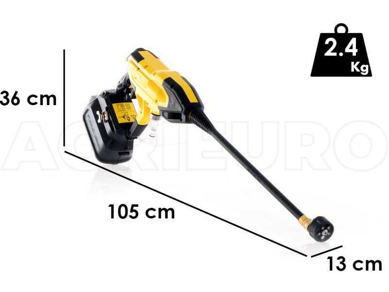 STANLEY SFMCPC93M1-QW 18 Cordless Pressure Washer Gun - 5-in-1 nozzle - WITHOUT BATTERY AND CHARGER
