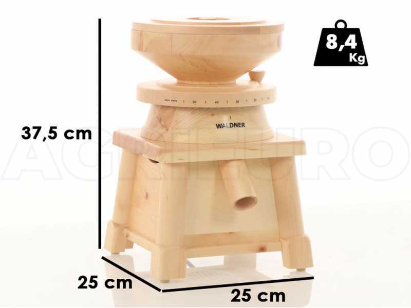 Waldner Family - Swiss Stone Pine Flour Stone Mill - 400W 