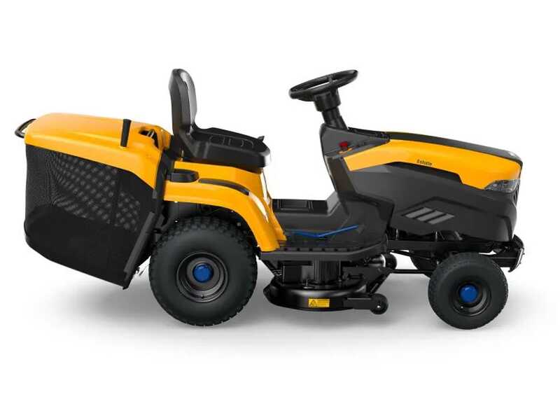 Stiga Estate 384e cordless lawn tractor - Collection box - Power 48V/30Ah