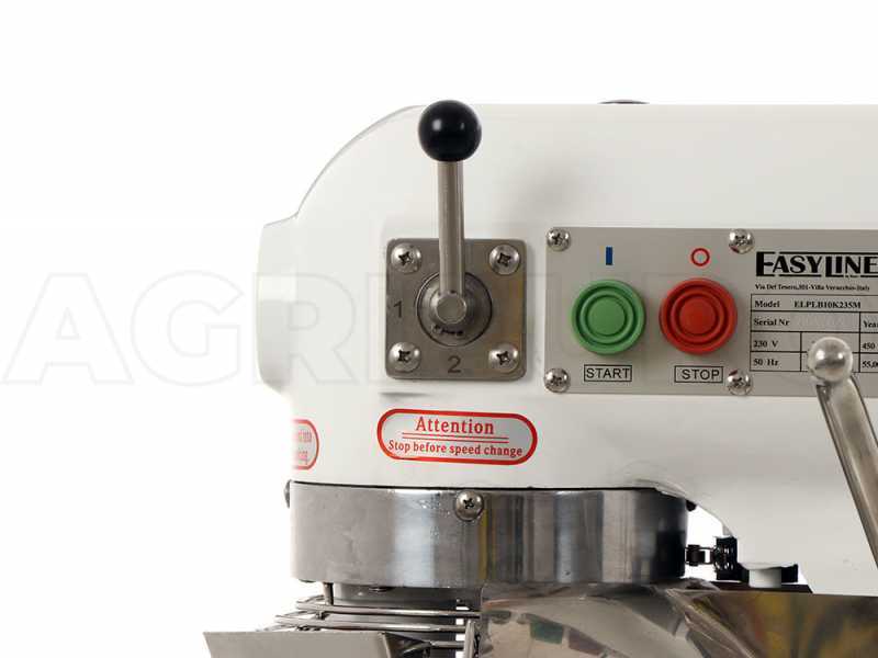 FIMAR EASYLINE B10K - Professional planetary mixer - 10 litre STAINLESS STEEL bowl