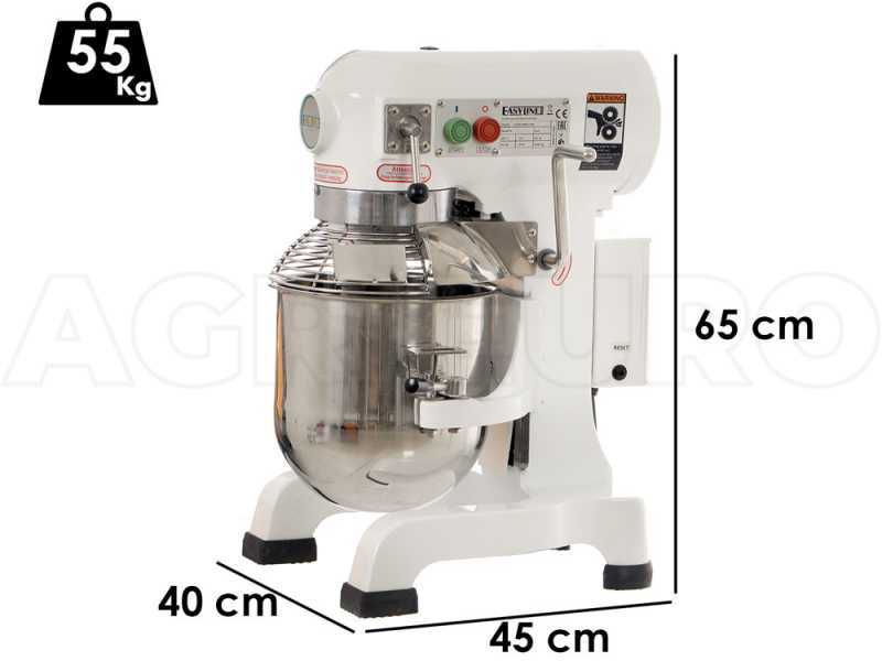 FIMAR EASYLINE B10K - Professional planetary mixer - 10 litre STAINLESS STEEL bowl