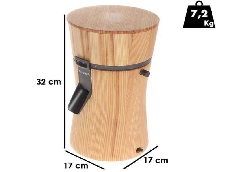 Waldner Mona - Larch Flour Stone Mill - 400W 