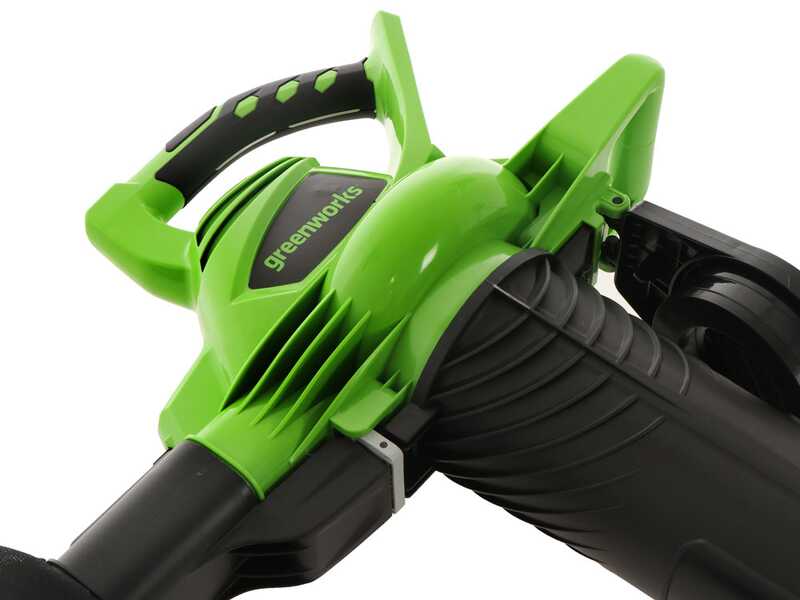 Greenworks GD48BV 48 V Battery-powered Leaf Blower - Garden Vacuum - with 4Ah battery