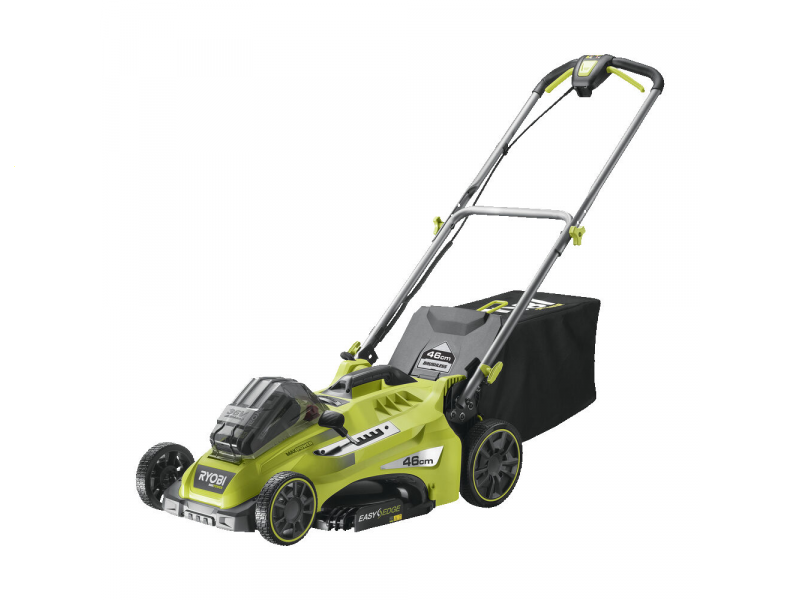 RYOBI RLM36X46H50PG Battery powered Lawn Mower 36 V 5Ah 45 L Grass Collector 46 cm Cutting Width