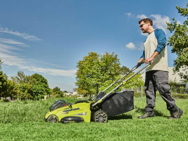 36 volt outlet lawn mower battery