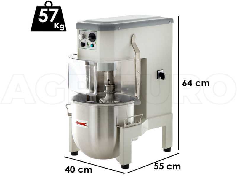 FIMAR PLN20BV - Planetary mixer - 20 litre stainless steel bowl
