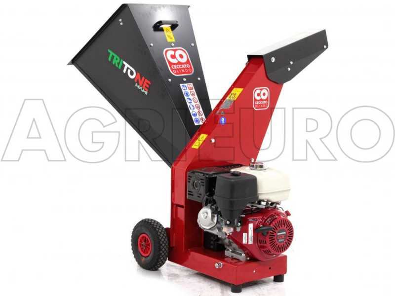 Ceccato Tritone Maxi - Petrol garden Shredder - Honda GX 390 engine