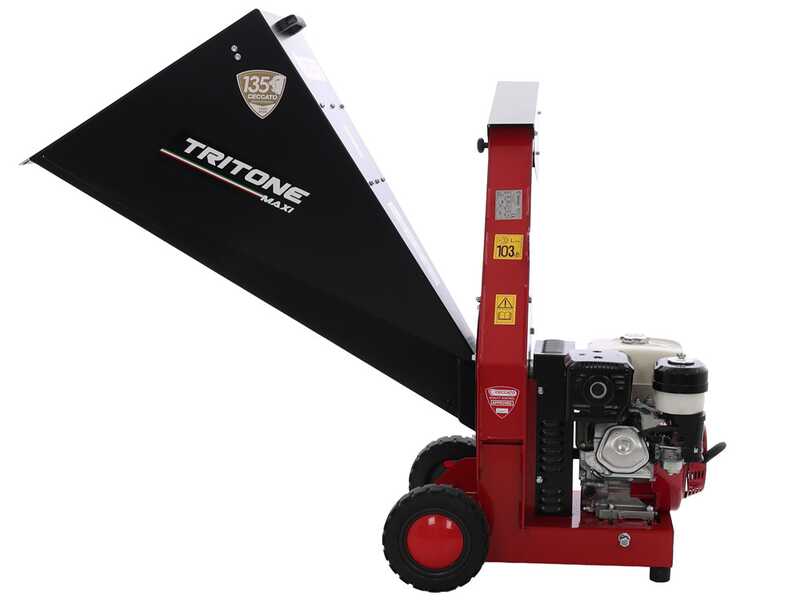 Ceccato Tritone Maxi - Petrol garden Shredder - Honda GX 390 engine