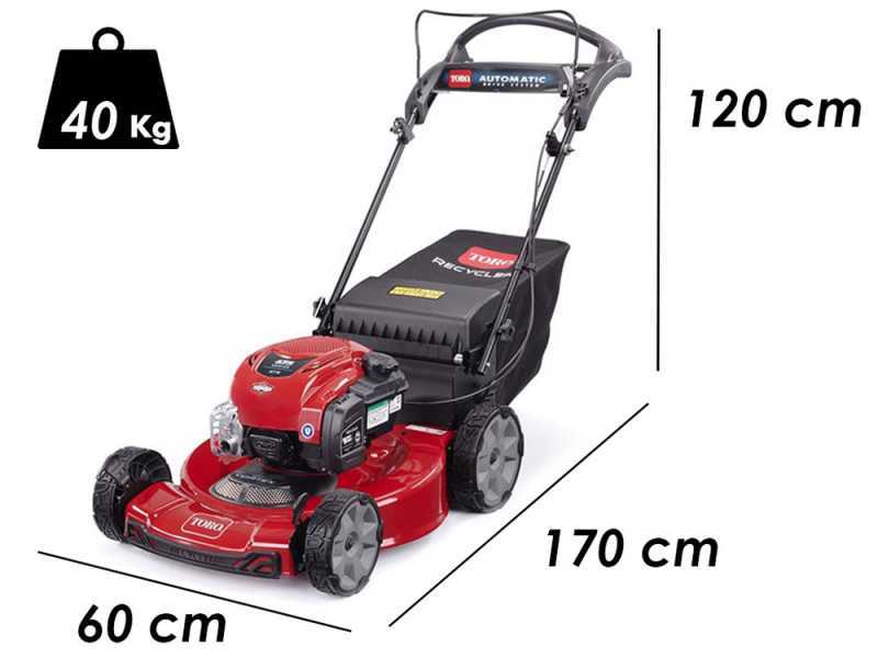 Toro 675 recycler outlet