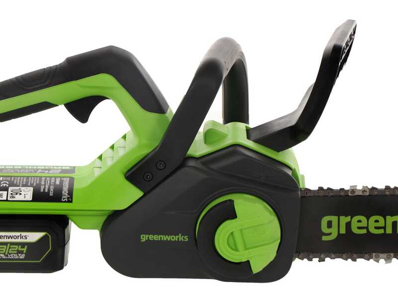 Greenworks GD24CS30 - 24V 4Ah Battery-powered Electric Chainsaw - 30 cm Blade