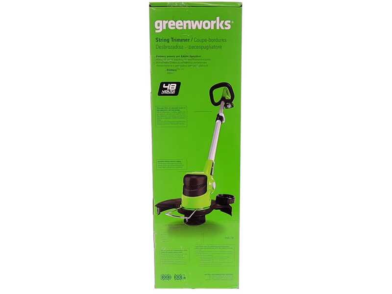 Greenworks G48LT30 - Battery-powered Edge Trimmer - 48V 2Ah