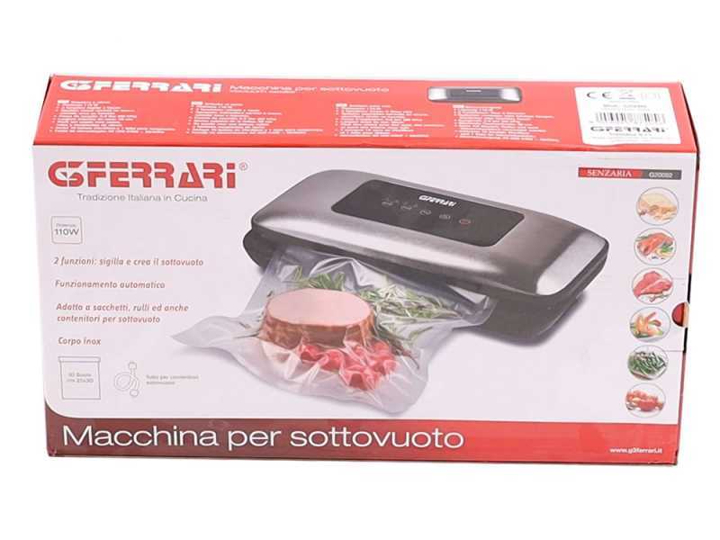 G3 Ferrari Senzaria - Stainless Steel Vacuum Sealer - 31cm Sealing Bar