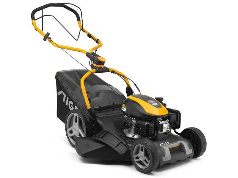 STIGA COMBI 748 S trailed petrol lawnmower - 4 in 1 - Engine ST 140