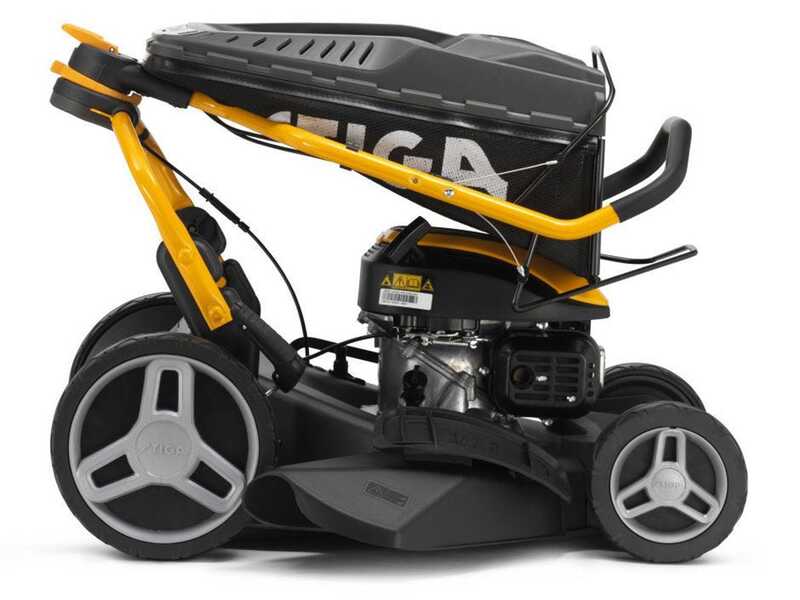 STIGA COMBI 748 S trailed petrol lawnmower - 4 in 1 - Engine ST 140