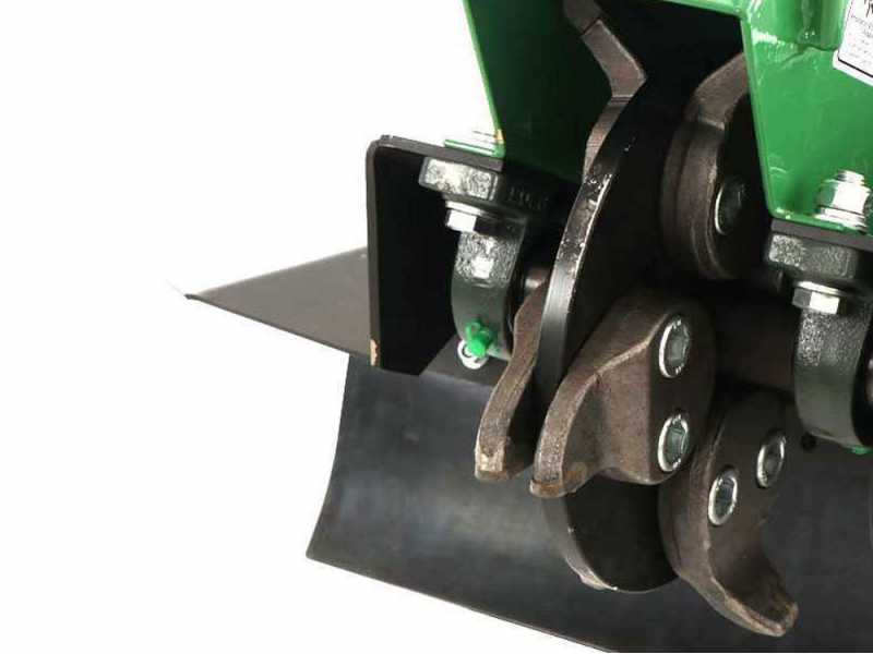 GreenBay Deep L-200 Stump Grinder - Loncin 196 cc Engine - Cutting Disc with 8 Hammers in Tungsten Carbide