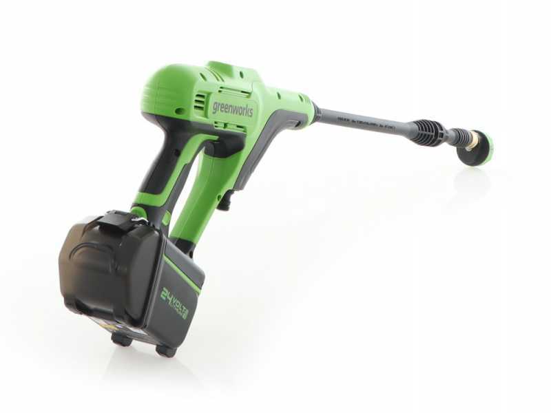 24V 24 Bar Hand Held Pressure Washer - Greenworks Tools