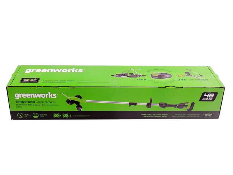 Greenworks G48ST8 - Battery-powered edge strimmer - 48V 2 Ah