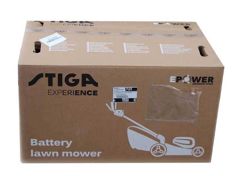 Stiga Collector 548e S Kit - Battery lawnmower - 48V/4Ah - Cutting 46 cm