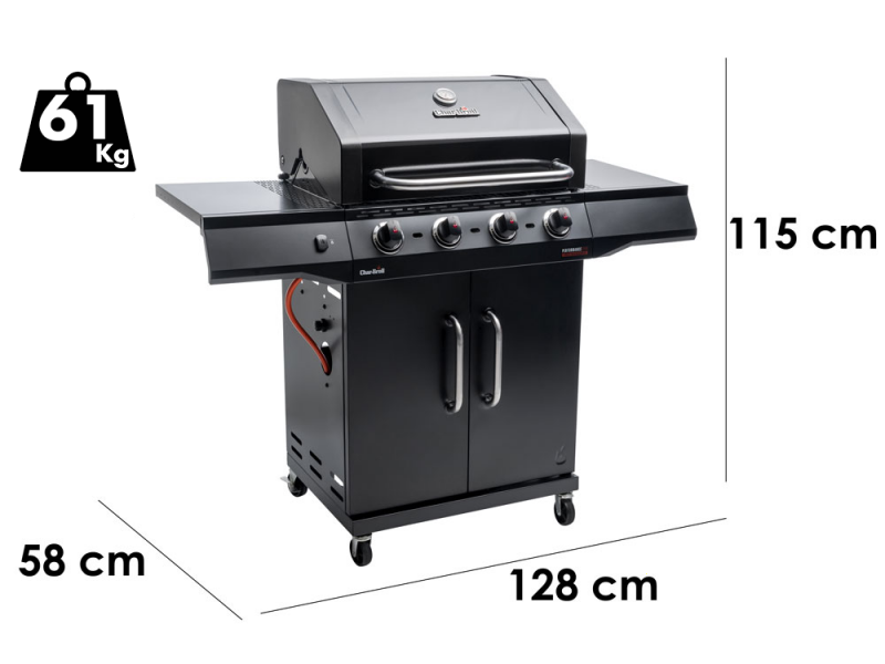 Char Broil Performance Core B4 Gas Grill 74x44 5 cm Cooking Surface