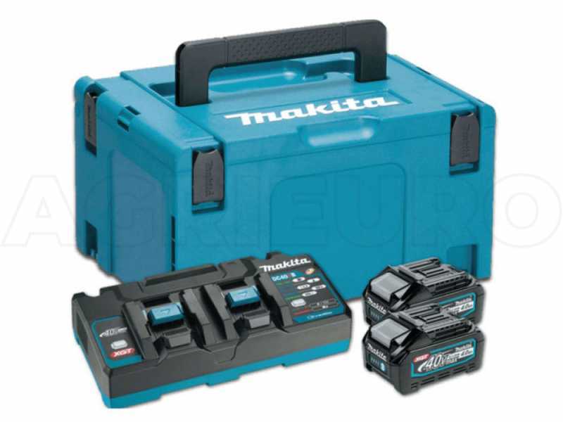 Makita 40V Energy XGT Starter Kit 2 x 4.0 Ah Batteries - Dual Battery Charger