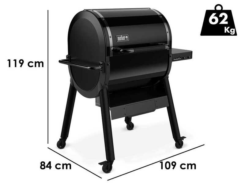 Weber Smoke Fire EPX4 Wood Pellet Grill - 46 x 61 cm Grid