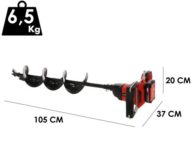 Einhell GP-EA 18/150 BL - battery-powered Auger - 18V - 80 cm Bit included - WITHOUT BATTERIES AND CHARGER