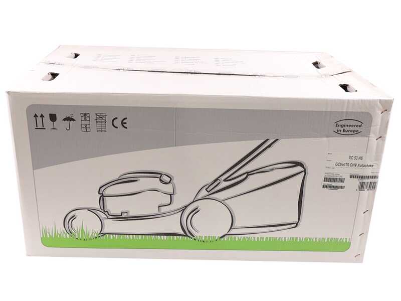 CastelGarden XC 53 HS Heavy-duty Self propelled Petrol Lawn Mower - 4 in 1 - 51 cm Cutting Width