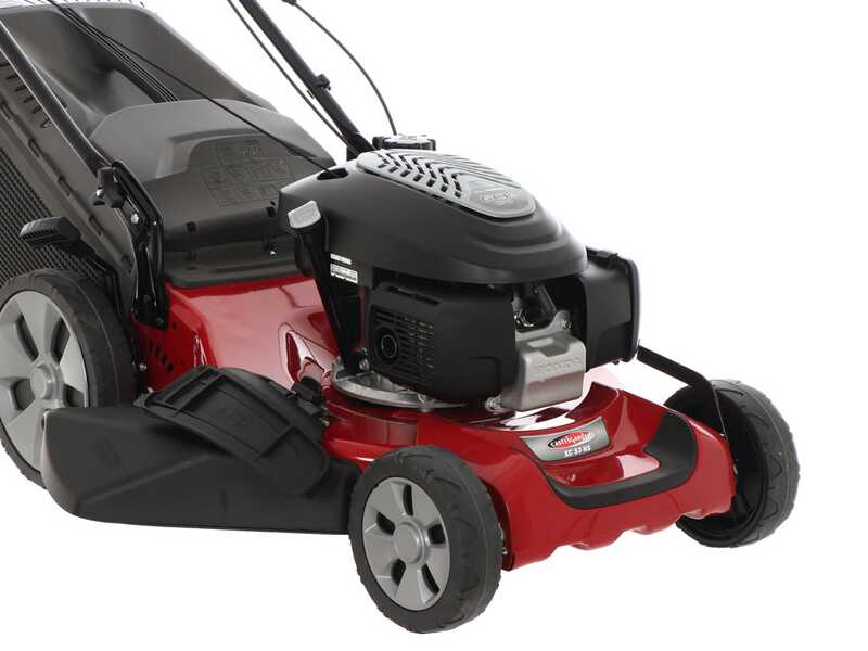 CastelGarden XC 53 HS Heavy-duty Self propelled Petrol Lawn Mower - 4 in 1 - 51 cm Cutting Width