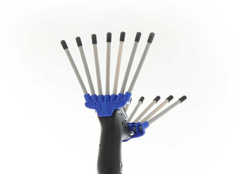 Paterlini V-UP Electric Olive Harvester - 12 V - Telescopic alluminium shaft 225 - 315 cm