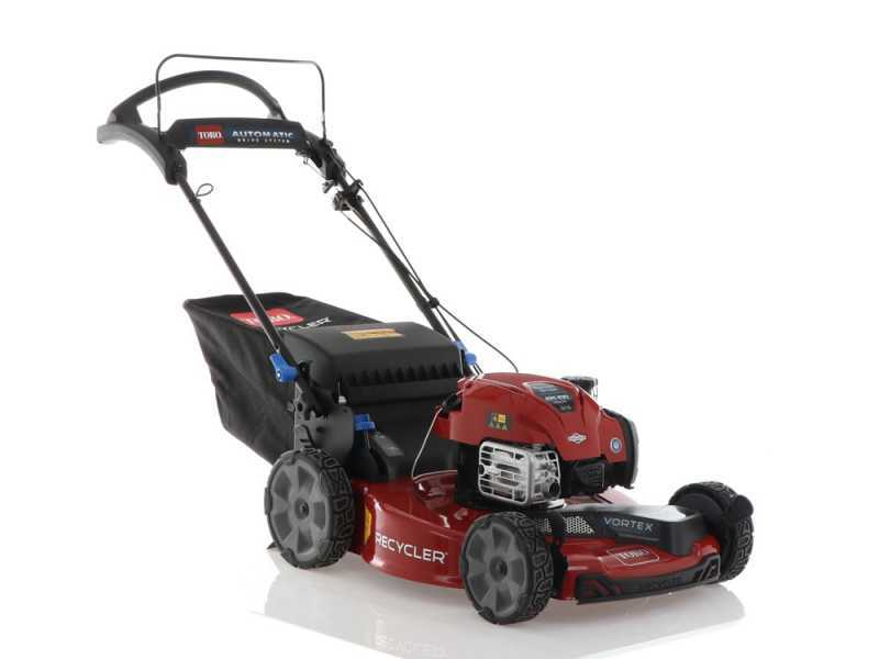 Toro recycler hot sale 22 cutting height