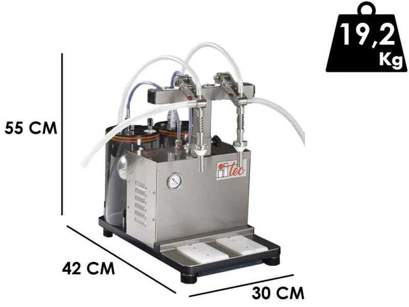 Il-Tec Ultrafiller Dual Fluid - Electric Vacuum Bottling Machine for Food-grade Liquids