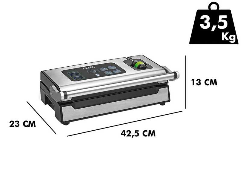 Laica VT3240 XPro Vacuum Sealer with 22 L/min Suction Power , best deal