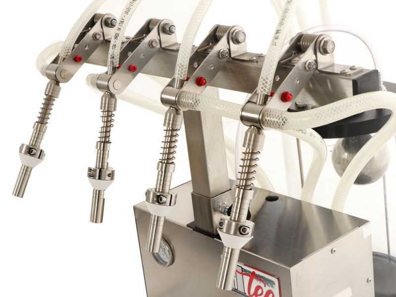 Il-Tec Ultrafiller 4 - Pneumatic Vacuum Bottling Machine for Food-grade Liquids