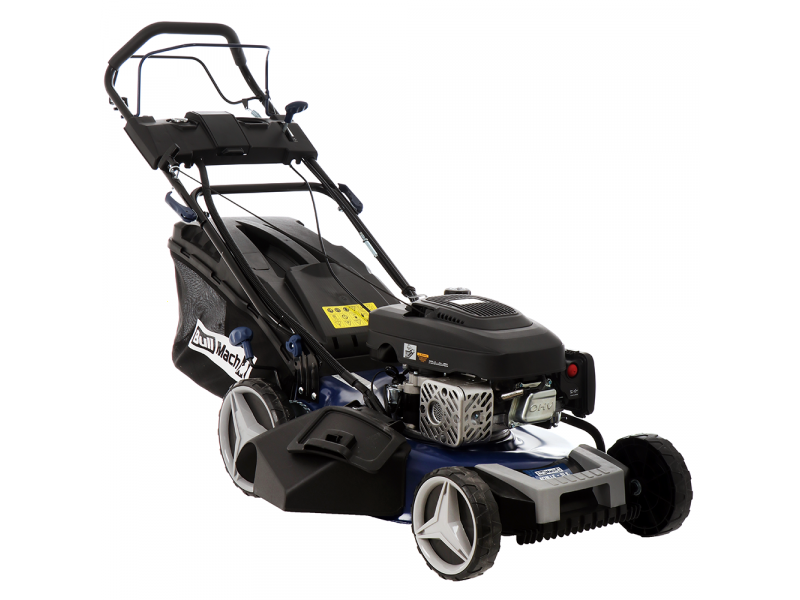 Electric start self propelled mower best sale